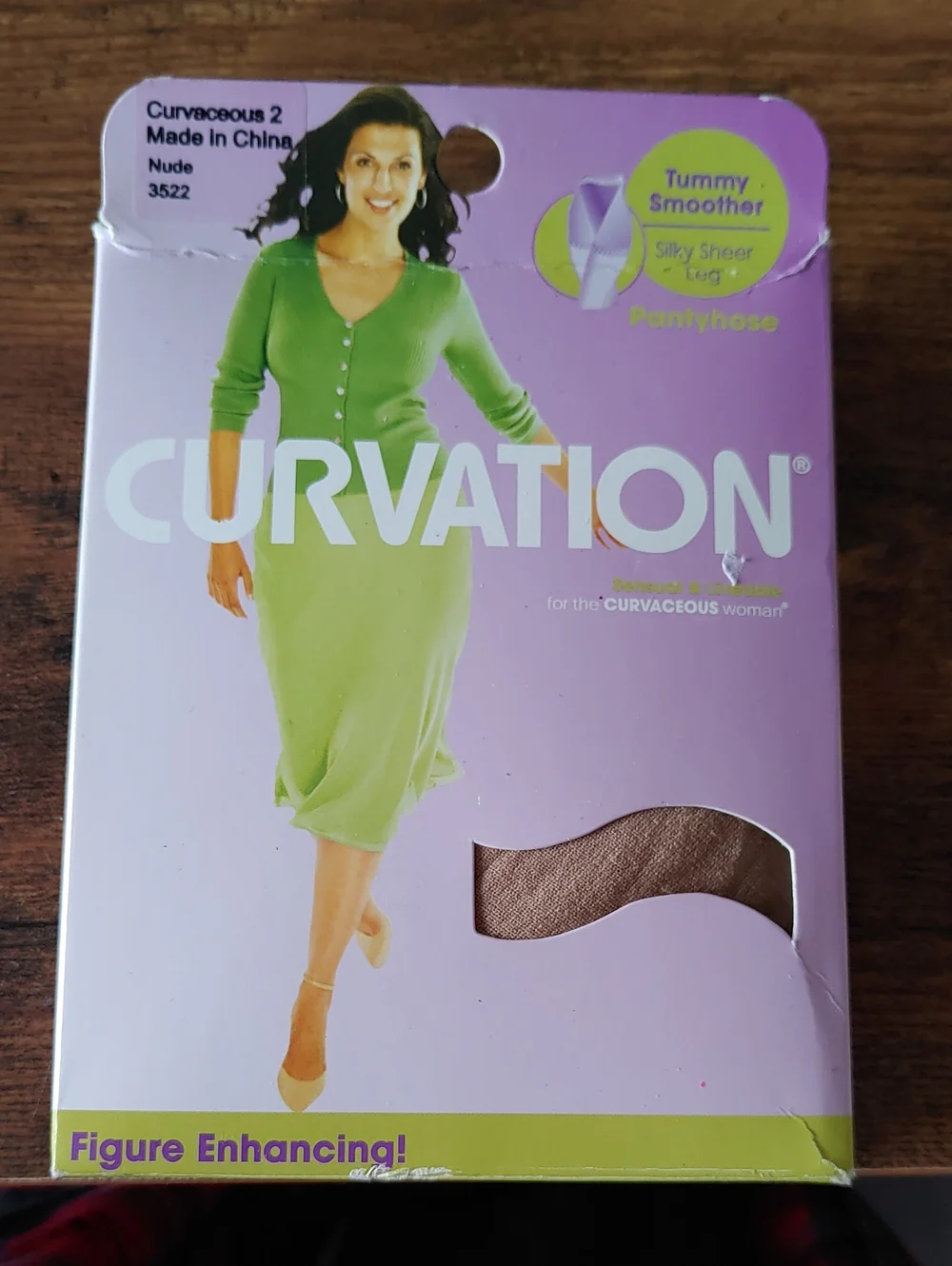 NWT Curvation Sz 2 Nude Color Figure Enhancing Pantthose